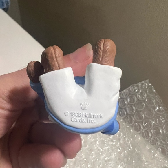 Vintage Hallmark Keepsake 1998 Grandson Christmas Ornament Sailor Teddy Bear - Picture 6 of 7